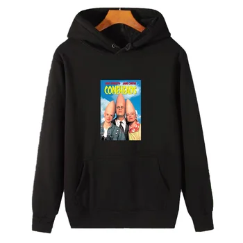 Coneheads Filmi Plakat Klassikaline graafika Kapuutsiga puuvillane Särk essentials topp talvel fliis topp streetwear Meeste spordirõivad