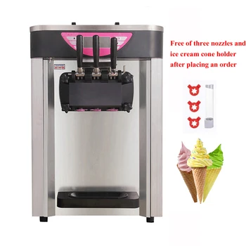 Jäätise Masin Kaubanduslikul Lett Seadmed Pehme Jäätise Maker Automaatne Töölaua Magus Koonus Jäätis Tegemise Masin
