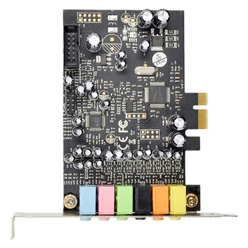 PCIe 7.1 CH Sound Card Stereo Surround Sound PCI-E Sisseehitatud 7.1 Kanaliga Heli Heli Süsteem