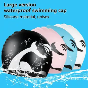 Ujumine Sport Müts Kerge Ujumine Müts Mugav Touch Tunne Silikoonist Materjal Unisex Ujumine Müts Kaitseb Kõrva