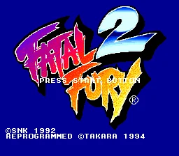 Fatal Fury 2 16bit MD Mängu Kaart 16 Bit Sega MegaDrive Genesis Konsoolid