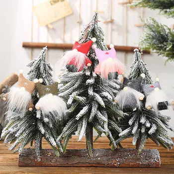 Põhjamaade Gnome DIY Jõulud Santa Kääbus Nukk Ripatsid Puhkus uus Aasta Xmas Party Dekoratsioon Rippuvad Kaunistused Assortii Värvid
