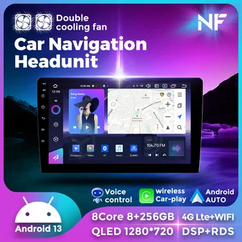 Android 13 autoraadio Multimeedia Video Mängija GPS Navigation Universal Headunit Volkswagen Toyota Honda Nissan Hyundai ja Kia MG