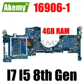 16906-1 HP Envy X360 15M-BQ Sülearvuti emaplaadi I5-8. GenU I7-8550U PROTSESSOR 4GB RAM 934999-601 448.0BX11.0011 448.0BX12.0011