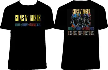 Kuum Haruldane! Guns N' Roses World Tour 2023 Must T-Särk, Usa Fänn Kingitus, Suurused S-4Xl