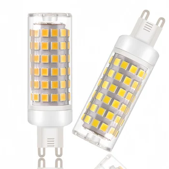Targemaid G9 LED Lamp AC220V 5W 7W 9W 12W Keraamiline SMD2835 LED Pirn Soe/külm Valge Tähelepanu keskpunktis asendada halogeenlambiga