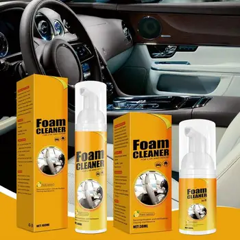 Multi Purpose Foam Cleaner Tugev Saaste Lae Istme Auto Interjöör Foam Cleaner Spray Auto Interjöör Kodu Puhastamine Vaht