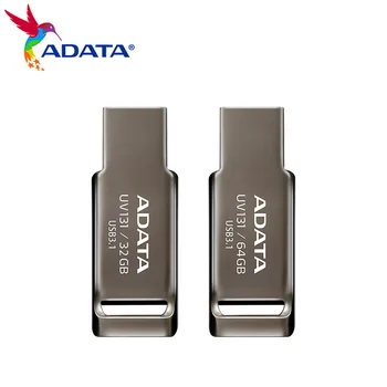 ADATA USB3.1 Pen Drive 16GB 32GB 64GB Metallist Võti Kinni Kaasaskantav USB Flash Drive Memory Pendrive Sülearvuti ja Lauaarvuti