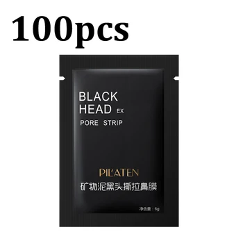 100tk/palju Näo Must Mask Näo Hooldus Nina Akne Blackhead Eemaldaja Mineraalid Pooride Puhastite Must Mask Peas Riba Maquiagem