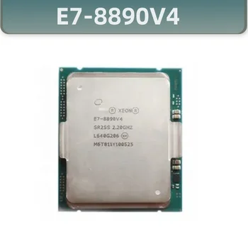 E7-8890v4 Xeon OEM Versioon E7-8890 V4 2.20 GHz 60M 24CORES 14NM LGA2011-3 165W E7 8890V4 Protsessor 1year garantii