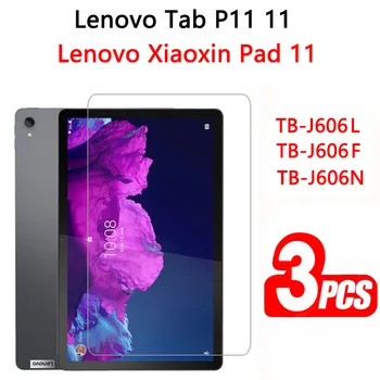 (3 Pakki) Karastatud Klaas Lenovo Xiaoxin Pad Tab P11 11 2021 TB-J606F TB-J606N TB-J606L Tablett Screen Protector Film