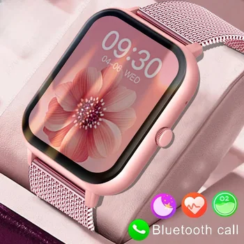 Eest Xiaomi Kõne Smart Watch Naiste Kohandatud Dial Smartwatch Android ja IOS Veekindel Bluetooth Muusika Kellad Täis Touch Kell