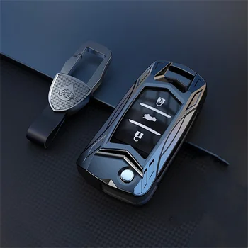 Auto võti katta juhul naha valdaja määratud kaitsja fob jaoks Changan CS75 EADO CS35 RAETON CS15 V3 V5 V7 2button remote key Omanik Kest
