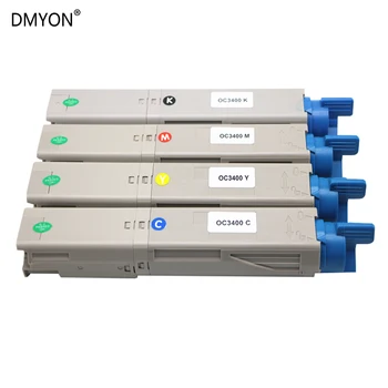 DMYON toonerikassett, ühildub OKI C3300 C3400 3450 3530 3600 Printerid Värvi toonerkassetid