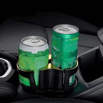 Auto 2 1 Disaini Joogid Omanikud topsihoidja Expander Täiendatud Fikseeritud Baasi Eemaldatav Juua Saab Pudel Auto Vee Pudel Seista